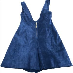 Danier suede short jumper